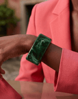 Simone Mystic Emerald Bangle,Bracelets, Sassy Jones,