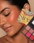 Sirena Blush Palette – Multi Shade Radiant Blush Palette for Glowing Cheeks,Beauty, Sassy Jones,