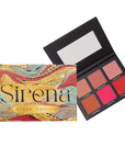 Sirena Blush Palette – Multi Shade Radiant Blush Palette for Glowing Cheeks,Beauty, Sassy Jones,