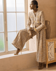 The Claire Metallic Tweed Pleated Trouser,Clothing, Sassy Jones,