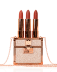 The Kiss Clutch - Exclusive Nude Lipsticks Travel Set,Beauty, Sassy Jones,