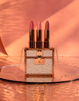 The Kiss Clutch - Exclusive Pink Lipsticks Travel Set,Beauty, Sassy Jones,