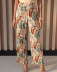 The Sorelle Silky Pleated Lounge Pant,, Sassy Jones,
