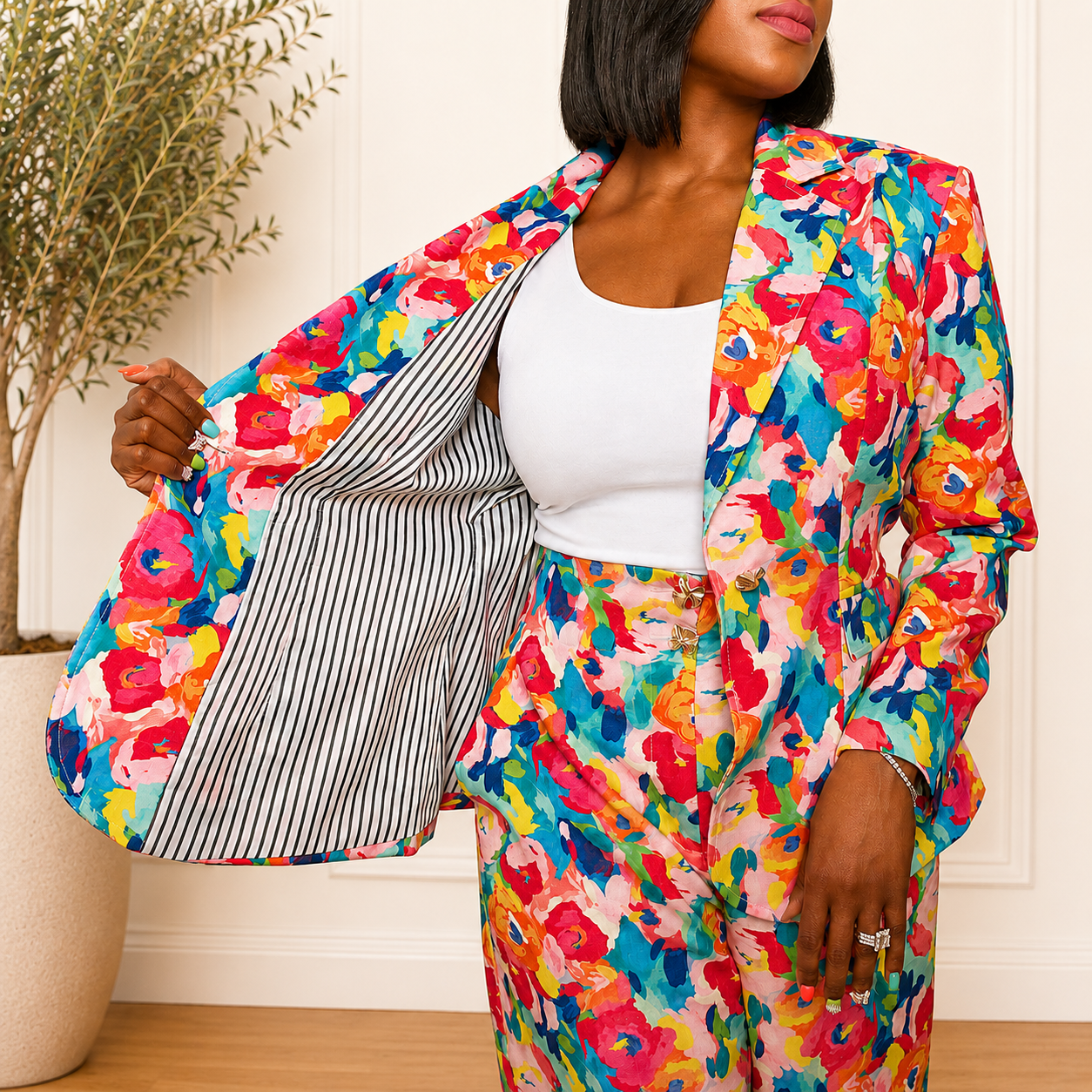 The Summer Garden Blazer – Sassy Jones
