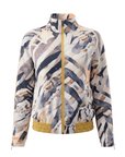 The Ulana 2 - Way Zip Stretch Jacket - Safari Ink,Clothing, Sassy Jones,