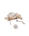 Wisteria Semi Precious Earrings - Mother of Pearl,Earrings, Sassy Jones,