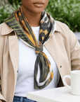 Zanzibar Luxe Scarf 33" X 33",Scarves, Sassy Jones,