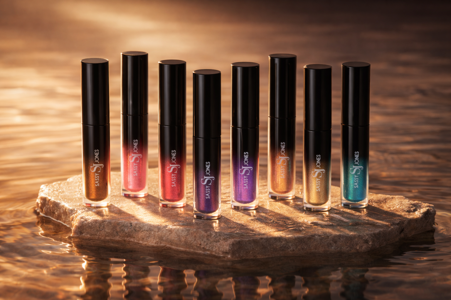 Long-Lasting Holographic Lip Glosses - Sassy Jones