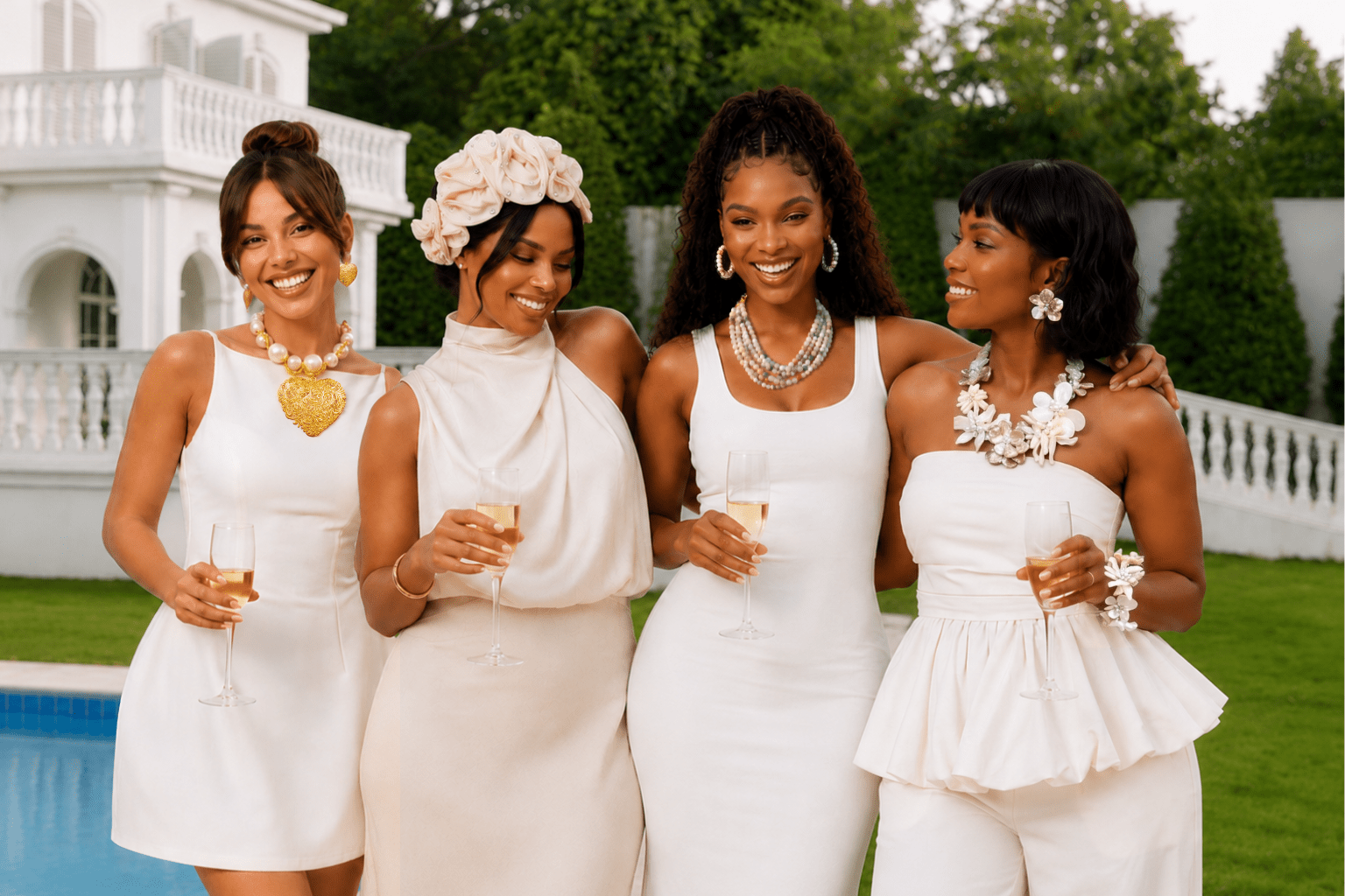 All White Affair Edit - Sassy Jones