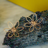 Daisy Earrings - Gold