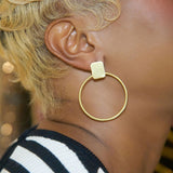 Hannah Hoops - Gold