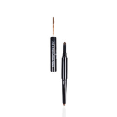 3 in 1 Brow Genius Pencil - Light Brown - Sassy Jones 3-in-1 Eyebrow Pencil Multifunctional Eyebrow Tool Precision Brow Pencil Brow Blending Sponge Long-lasting Brow Gel Mascara Eyebrow Sculpting Pencil Beginner Eyebrow Pencil Professional Eyebrow Pencil Brow Makeup Tool