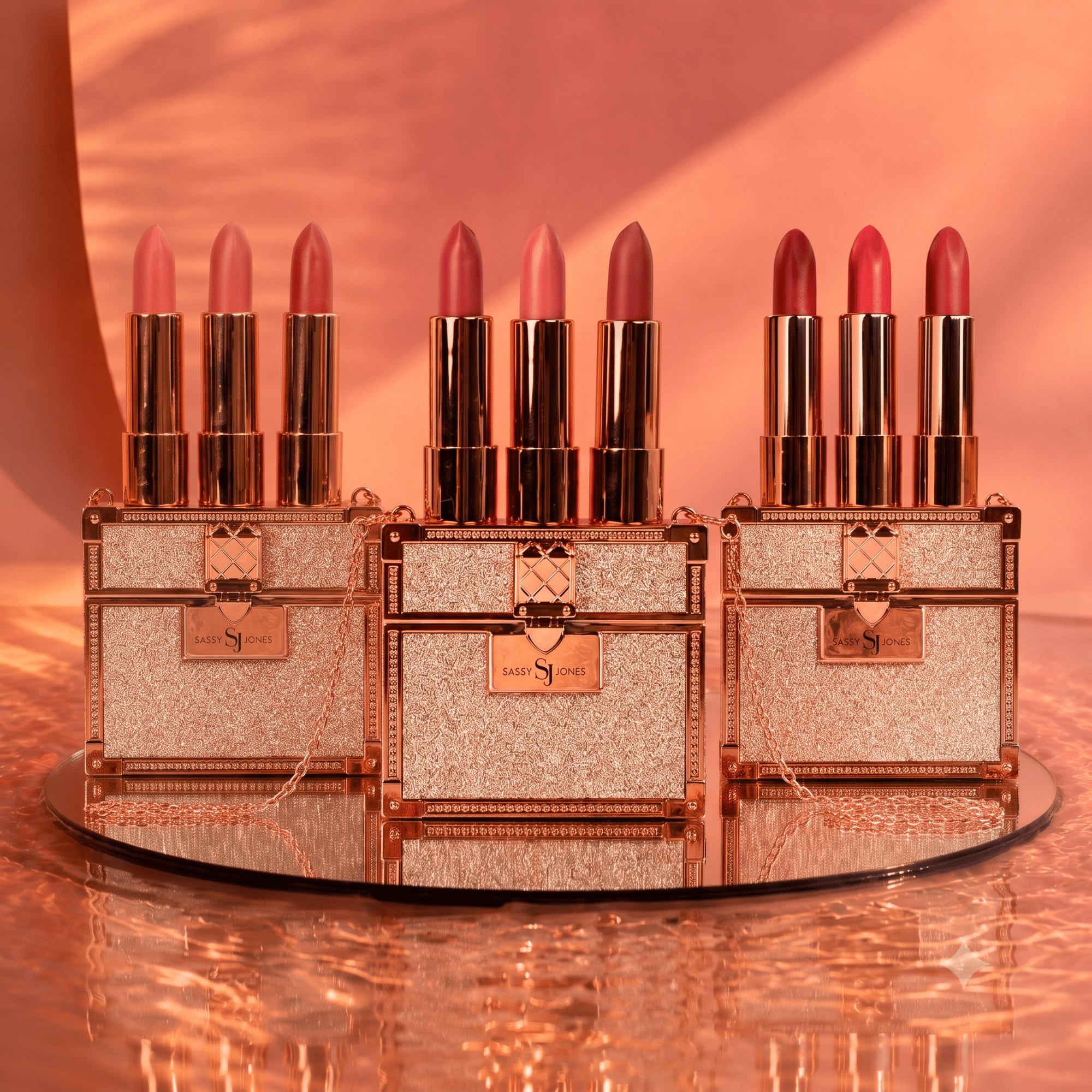 5pc Glow On the Go Beauty Kit Free w/ $99 Purchase,Promotional, Sassy Jones,