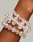 Alana Cloud Bubble Bracelet Stack,Bracelets, Sassy Jones,