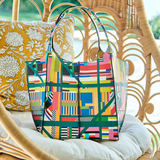 Ava Everything Large Tote - Abstract