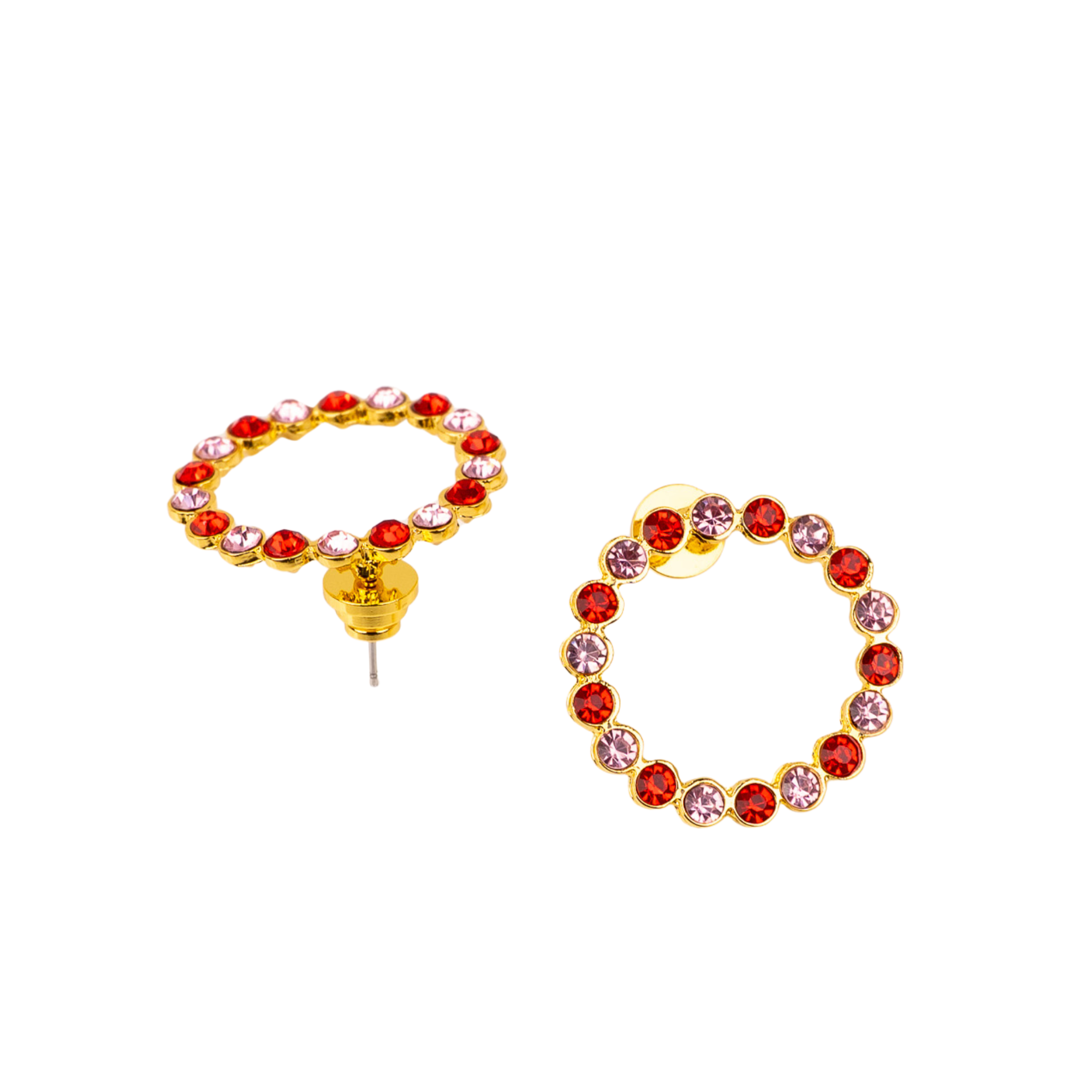 crystal stud earrings, halo stud earrings, gemstone stud earrings, luxury stud earrings, rhinestone stud earrings, fashion stud earrings, designer stud earrings, circular stud earrings, elegant stud earrings, gold stud earrings