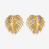 Calypso Palm Crystal Earring,Earrings, Sassy Jones,