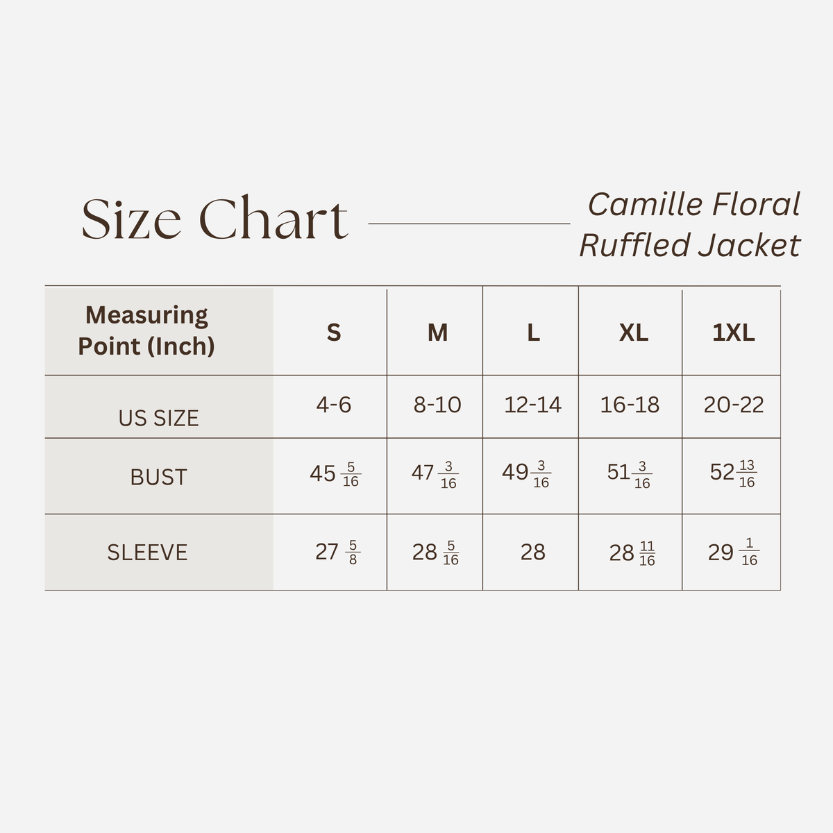 Camille Floral Ruffled Jacket