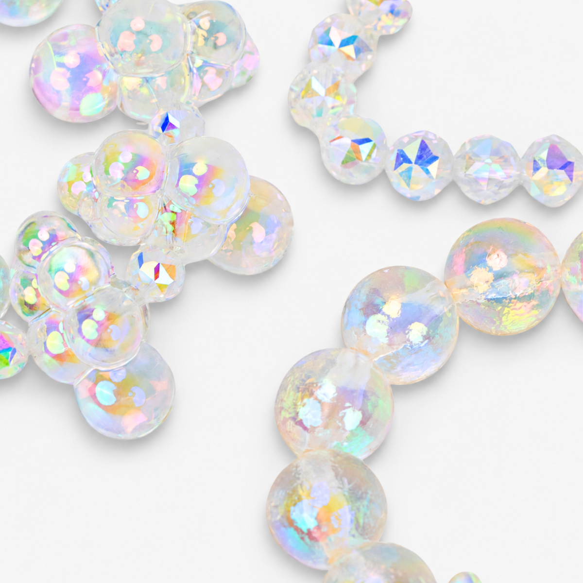 Alana Cloud Bubble Bracelet Stack,Bracelets, Sassy Jones,