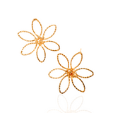 Daisy Earrings - Gold