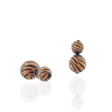 wooden earrings
double studs
zebra studs
wooden studs