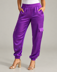 The Flo Signature Silk Jogger Pant,Clothing, Sassy Jones,