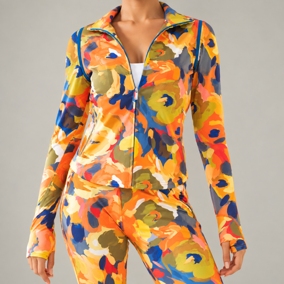 The Francesca Contour Stretch Jogger Jacket,Clothing, Sassy Jones,