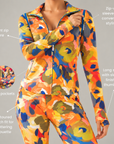 The Francesca Contour Stretch Jogger Jacket,Clothing, Sassy Jones,
