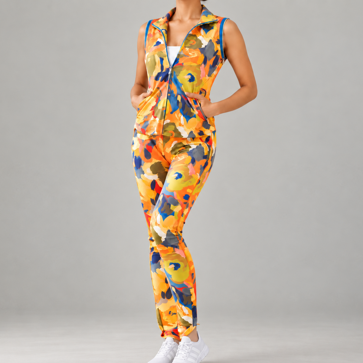 The Francesca Contour Stretch Jogger Jacket,Clothing, Sassy Jones,