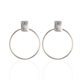 Hannah Hoops - Silver