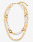 Kamaria Coconut Dress Chain - Ivory Coast,Necklaces, Sassy Jones,