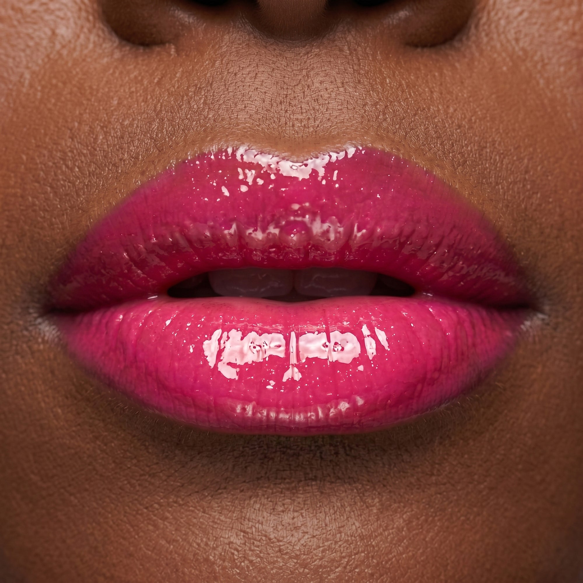 Say Less Lip Butter gloss in soft pink shade with high shine glossy finish and smooth creamy texture