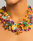 Lovebug 18k Brooch Bib - Carnivale,Necklaces, Sassy Jones,
