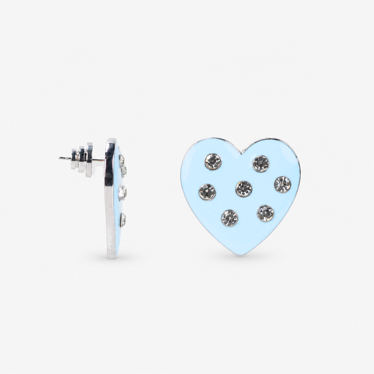 Lovebug Greige Jewelry Unique Beaded Studs Grey Statement Studs Fashionable Greige Jewelry Designer Lovebug Studs Trendy Grey Accessories Artistic Statement Jewelry Beaded Lovebug Jewelry Elegant Grey Fashion Jewelry High Fashion Beaded Studs
