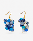 Makemba Lapis Azuli Dangles - Indigo Reign,Earrings, Sassy Jones,