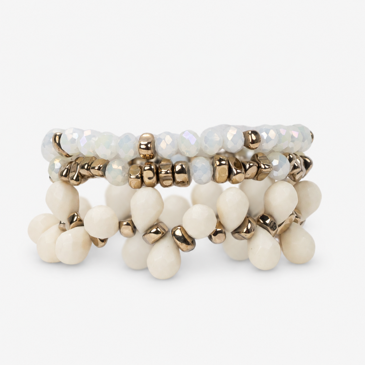 Mischa Honey Bracelet Stack,Bracelets, Sassy Jones,