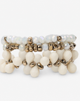 Mischa Honey Bracelet Stack,Bracelets, Sassy Jones,
