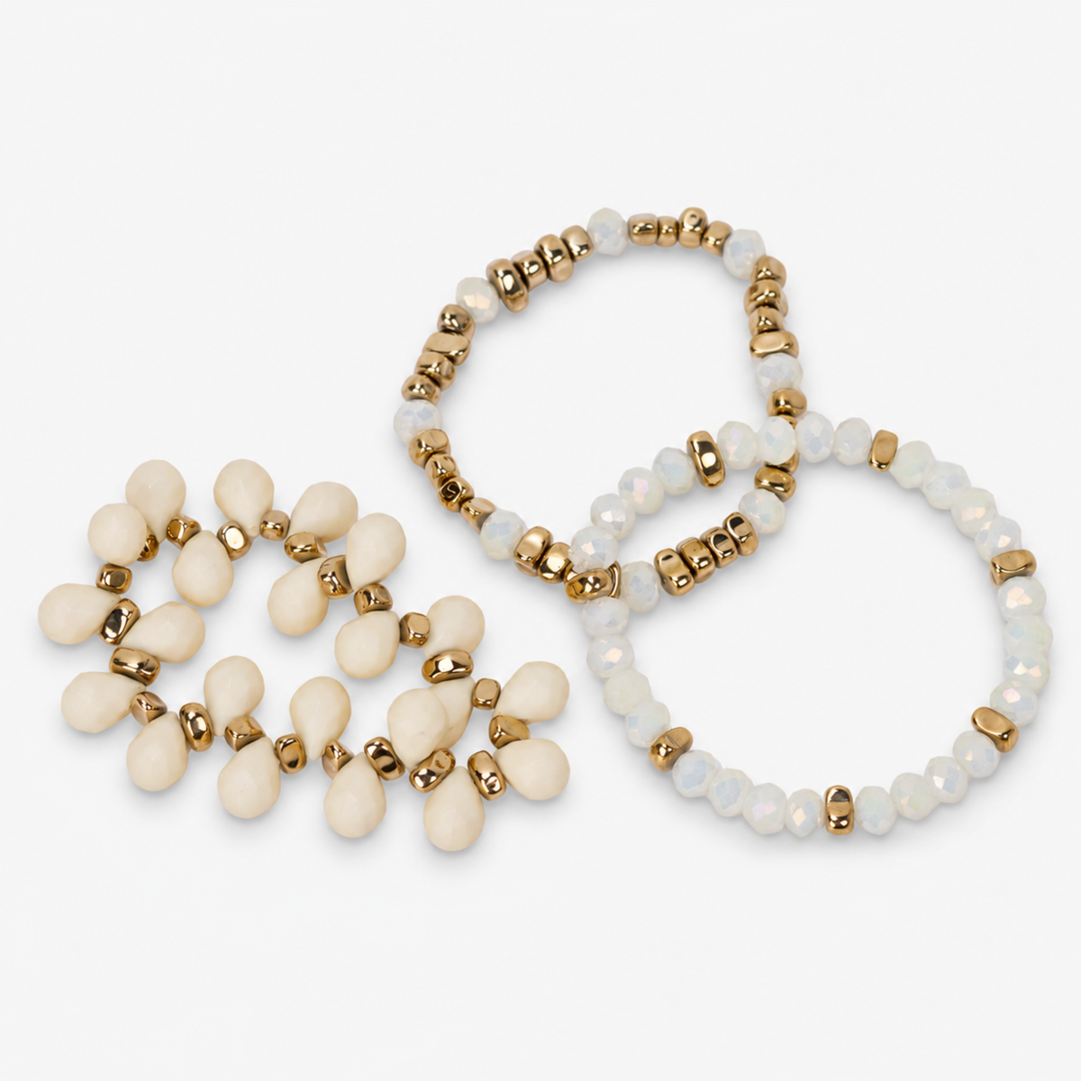 Mischa Honey Bracelet Stack,Bracelets, Sassy Jones,