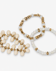 Mischa Honey Bracelet Stack,Bracelets, Sassy Jones,