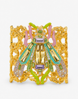 Miss Beasley Cuff - Amethyst Crystal,Bracelets, Sassy Jones,