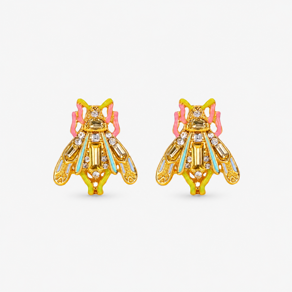 Miss Beasley Statement Earrings Crystallique