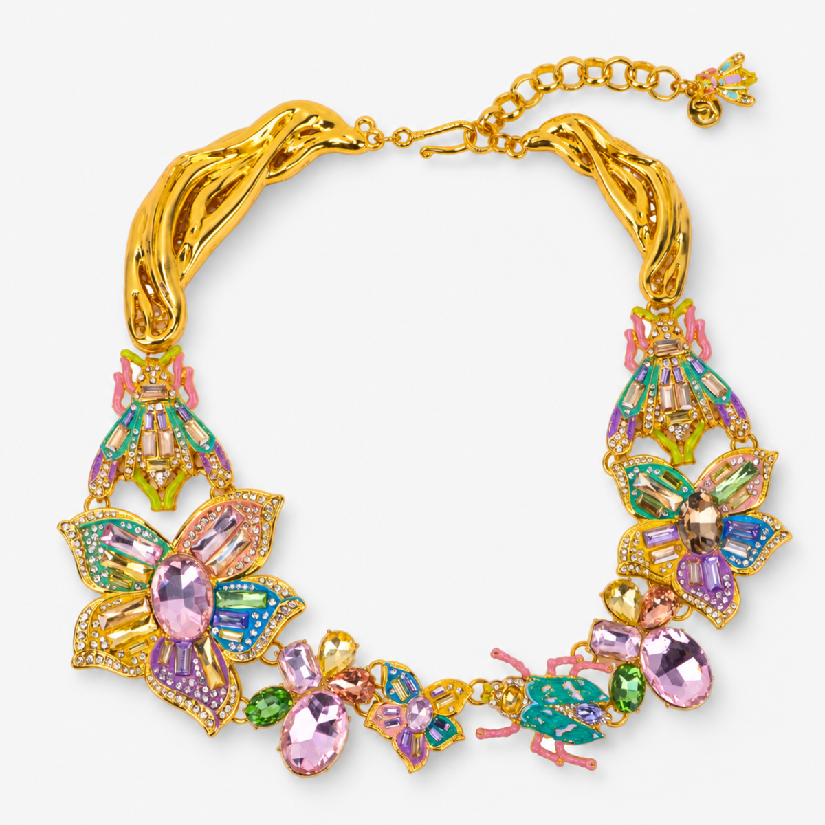 Miss Beasley Crystal Necklace - Crystallique