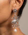 Paloma Silver Angel Fish Dangles, Earring, Earrings, Sassy Jones,