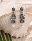 Paloma Silver Angel Fish Dangles