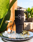 Enjoy The Sip, Sparkle & Slay Set Complimentary w/ $125+ Purchase Today - Black Sparkle