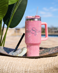 Enjoy The Sip, Sparkle & Slay Set Complimentary w/ $125+ Purchase Today - Pink Sparkle