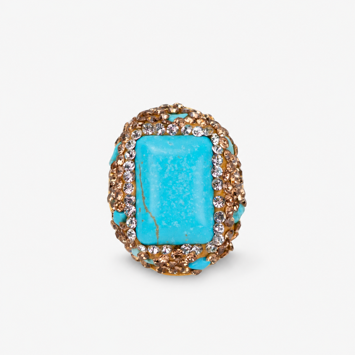 Soraya Luxe Ring - Teal
