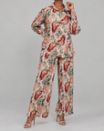 The Sorelle Silky Pleated Lounge Pant