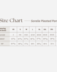 The Sorelle Silky Pleated Lounge Pant