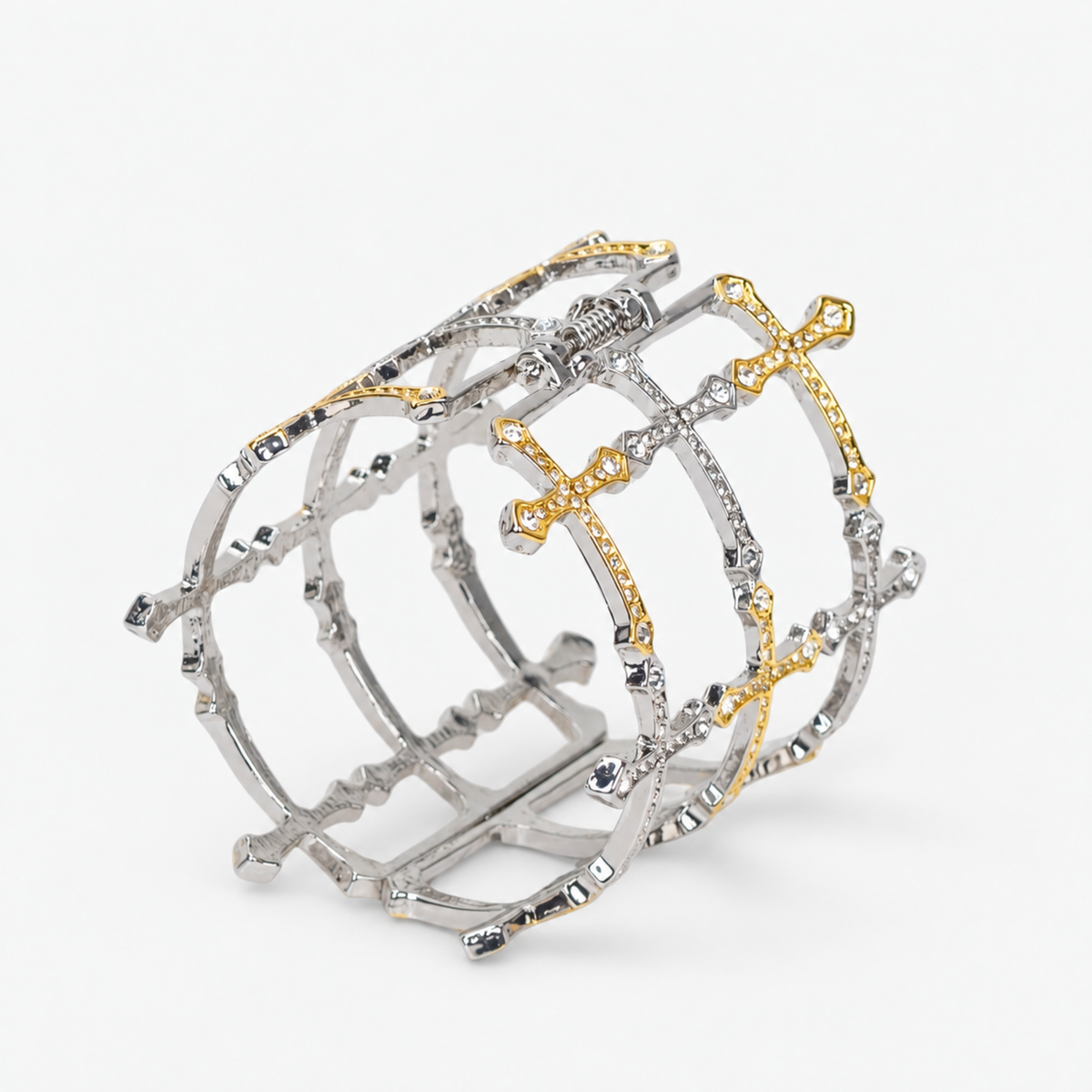 Trinity Cross Sparkling Cuff